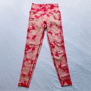 High-Waisted Tie Dye Seamless Workout Leggings